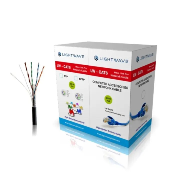 Lightwave Cat 6 Network Cable 305 Meters